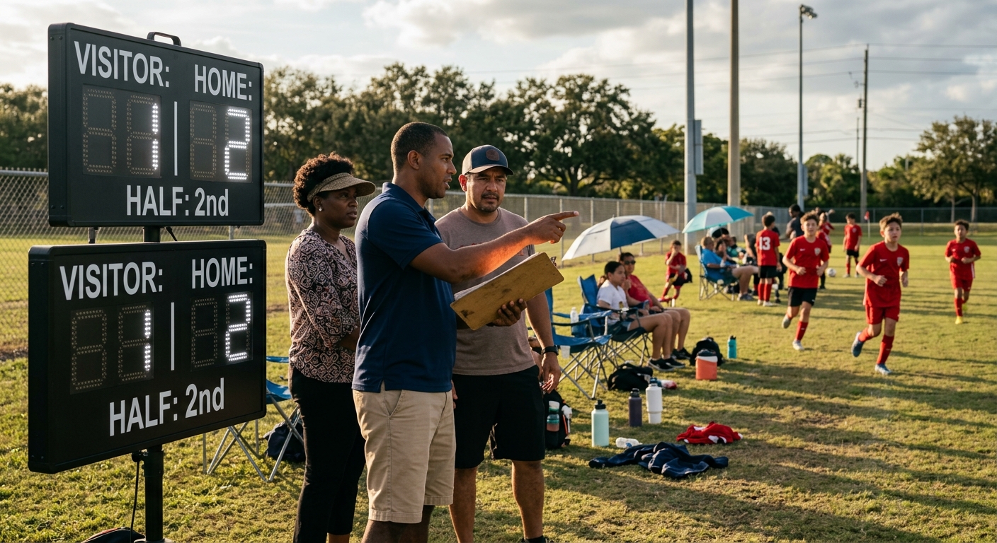 Sports Event - Outdoor LED Scoreboard