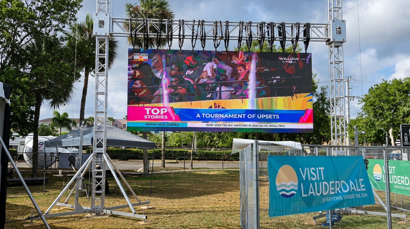 Unifest 2024 LED Screen at Vincent Torres Park